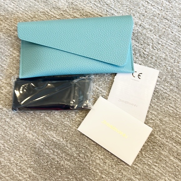 NWT/NIB Zimmermann Black Flutter Cateye Sunglasses - Picture 8 of 9